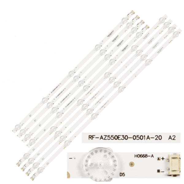 Barete Lg 55" 55UJ620 , set 8 barete, 3x5led 3x6led, cod70 - Image 2