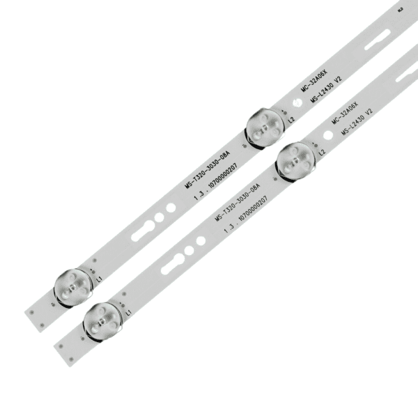 Barete led tv  NEO LED-32T2  32" set 2buc X MS-T320-3030-08A MC-32A06X , 6LED , 3V , 576MM , cod31 - Image 2