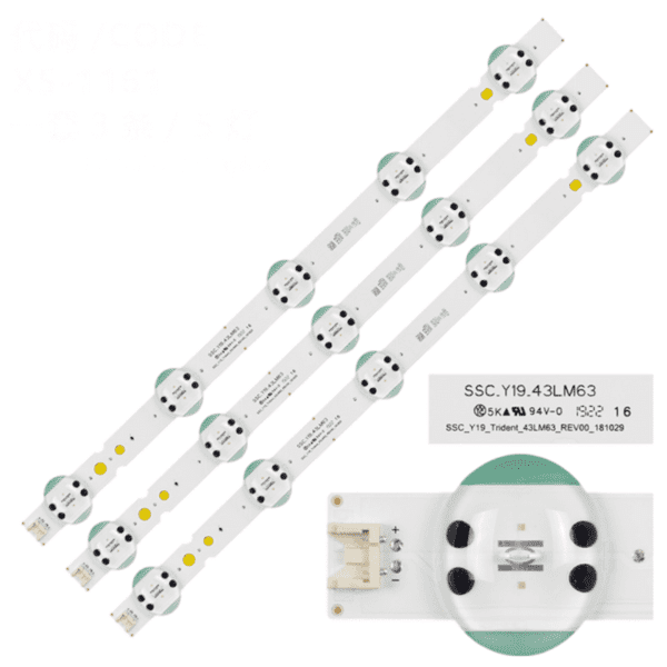 Barete LG 43", 43LM6300PLA, 43LM6370PLA, 43LM6500PLB, LGIT_Y19_43LM63 43LM63_REV08 ,cod76 - Image 2