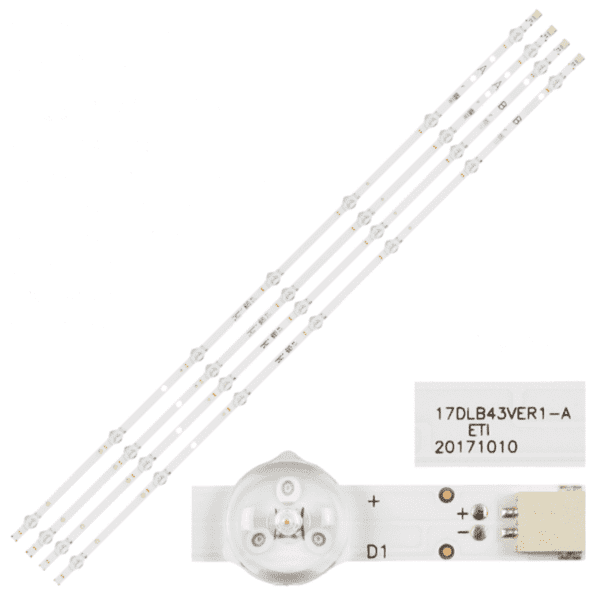Barete Horizon 43HL733F, Nei 43NE5505 43NE5500,Hyundai 43 HYN 6450 B, 17DLB43VER1, cod65 - Image 2