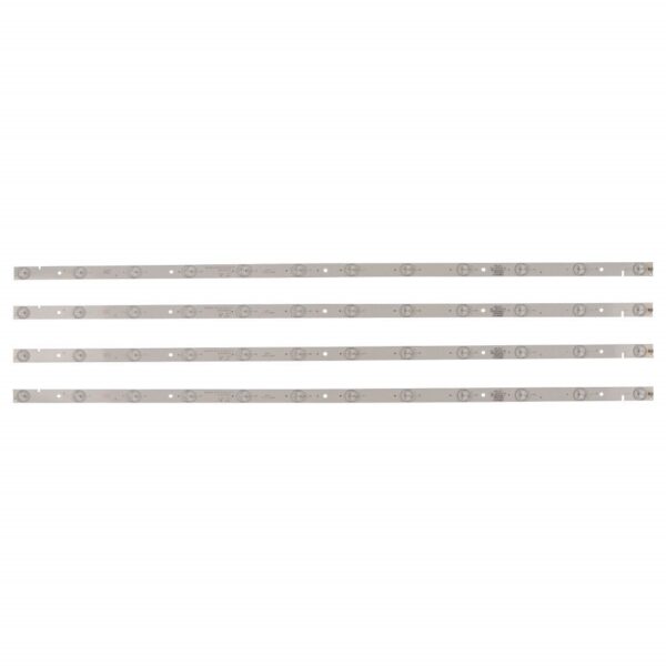 Barete led SMART TECH LE-4317S, Starlight: 43DM6500, Horizon: 43HL5320F  ZDCX43D12-ZC14F-02 , 4 barete de 12 leduri, Cod22